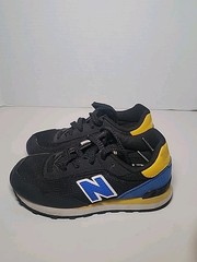 New Balance Kids‘ 515 Sneaker Black Blue Little Kids Size 11