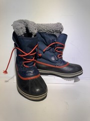 Sorel Boots Yoot Pac Nylon Waterproof Snow Winter Faux Fur NY1879-464 Size 7