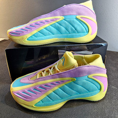 New Adidas AE 2 J Easter GS Sz 5Y Anthony Edwards 2 JQ9505 Pastel NBA Ant Man