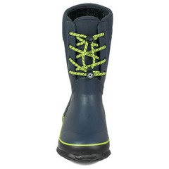 Bogs Kids‘ Boots Arcata Lace Snow, Navy, Size 1 (72442-410-010)