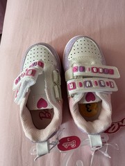 Barbie Forever Barbie Unisex Kids Glitter Hook & Loop Low Top Sneakers 3