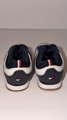 Tommy Hilfiger TH Athletic Sneaker Unisex Kids Lace-Up Blue/White/Red 5