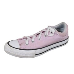 Converse All Star Madison Kids Low Top Sneaker Size 4 Casual Play Pink Canvas