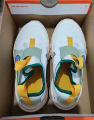 Nike Flex Runner 2 LIL (PSV) White-Thistle Kids Sz 2.5Y DV1377-100 NEW