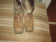 Durango Square Toe Boots Desert Digital Camo DBT0208Y Sz 4.5 M Western Kids