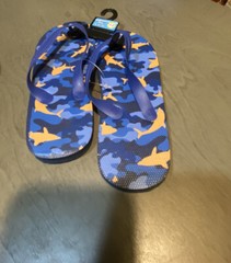 Assorted 6 Pack Flip Flops Toddler Boys 5/6, 7 & 9/10, Boys 11/12, Girls 11/12