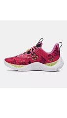 Under Armour Curry Flow 10 Unicorn & Butterfly Girl Dad Basketball Shoes GS 4Y