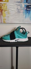 Nike Presto Extreme Shoes Youth Size 5Y Green Black Slip-On Sneakers 870022-300