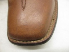 ANDERSON BEAN BOOTS Brown Square Toe Boots Youth Kids size 3 Style 1022