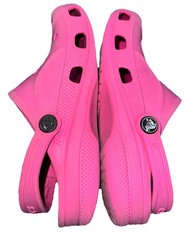 Crocs Baya Clogs Junior Kids J2 Pink Comfort Shoe Sandals See Photos