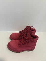 Timberland Waterproof Boots Premium Red Mono Size 10 Children. Clean Condition