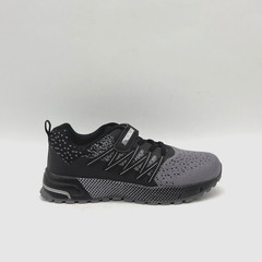 KUBUA Black/Gray Tennis Walking Athletic Shoes Kids Size 6