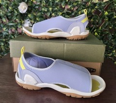 Keen Knotch River Open Toe Sandals Size 5 Youth Heather Blue Yellow 1026158 NIB