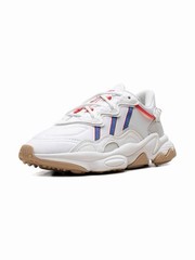 adidas Ozweego J White Red Blue Unisex Kids Sneaker Size 4