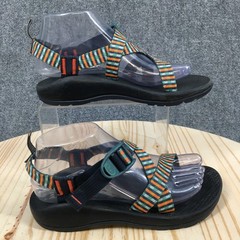 Chaco Sandals Kids 5 Z/1 Ecotread Hiking Strappy Multicolor Comfort Flat J180257