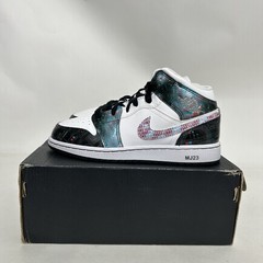 Nike Air Jordan 1 Mid Retro SE GS “Take Flight” BQ6931-114 4.5Y/Women’s 6 Worn