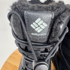 Columbia Kids Bugaboot Plus IV Omni-Heat Waterproof Winter Boots Black Kids Sz 4
