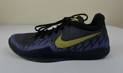 Nike Kobe Mamba Rage Black Purple Basketball Sneaker Shoes Youth 5.5Y 943808-024
