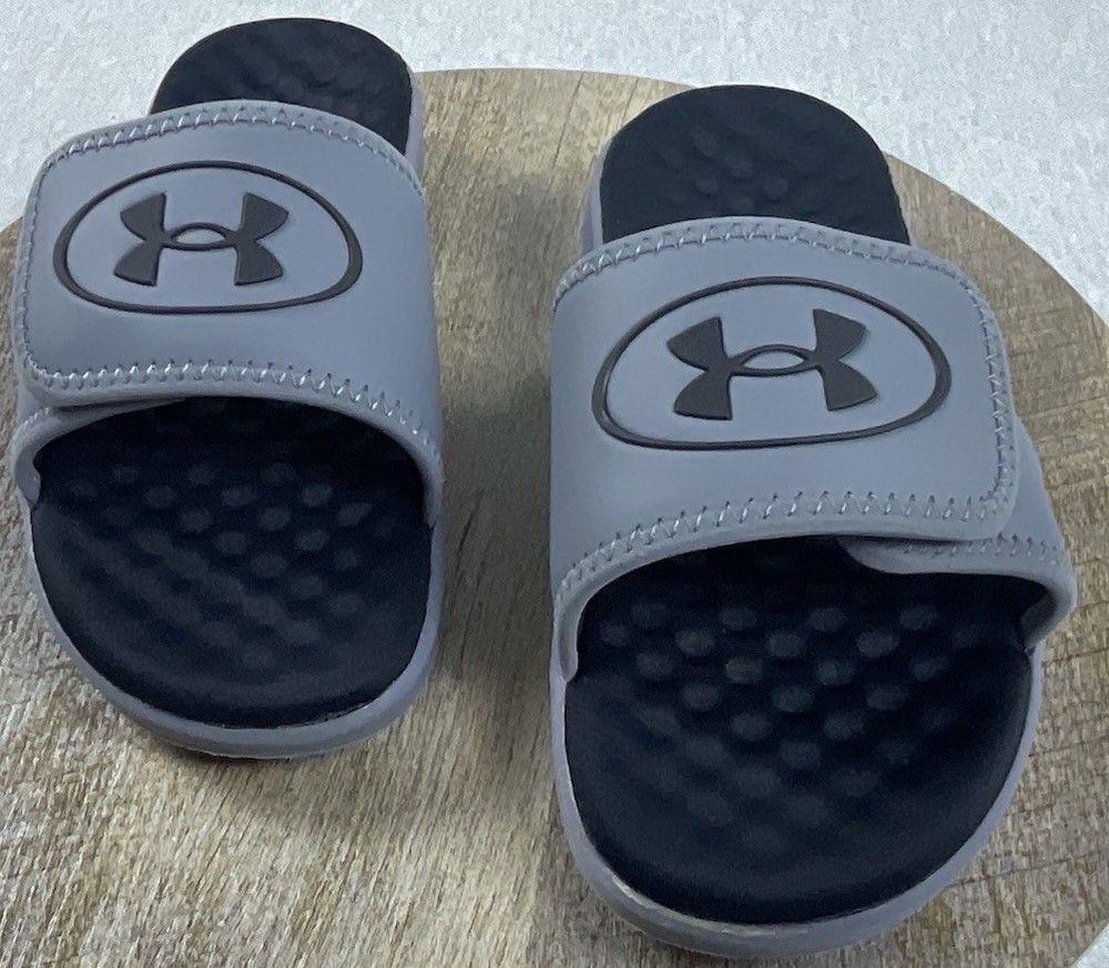 Under Armour Slides Sandals Big Kid’s 3Y Comfort Classic Outdoors Beach Home