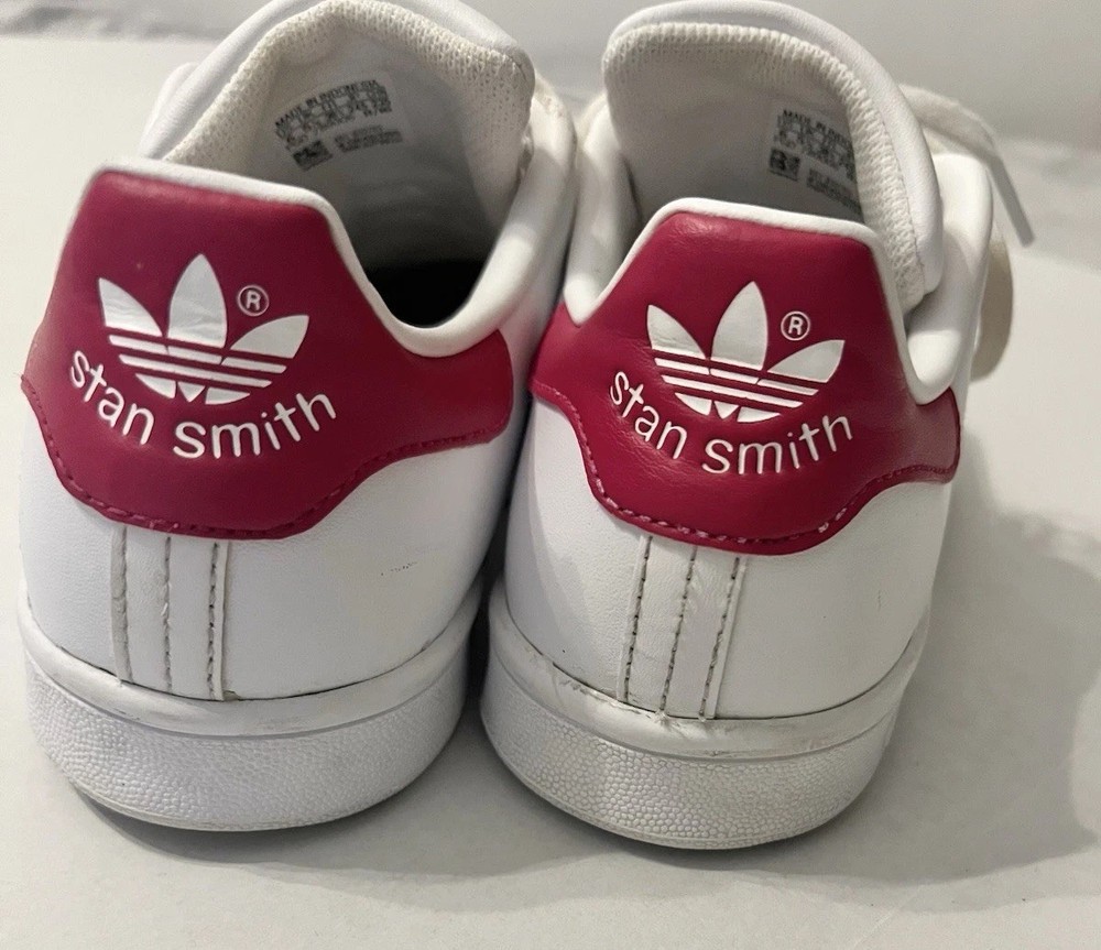 Adidas | Stan Smith J Kid’s Unisex Cloud White/Bold Pink Shoes B32703