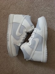 Nike Dunk High Summit White Pure Platinum Size 5.5 Youth/7wmns DB2179-107