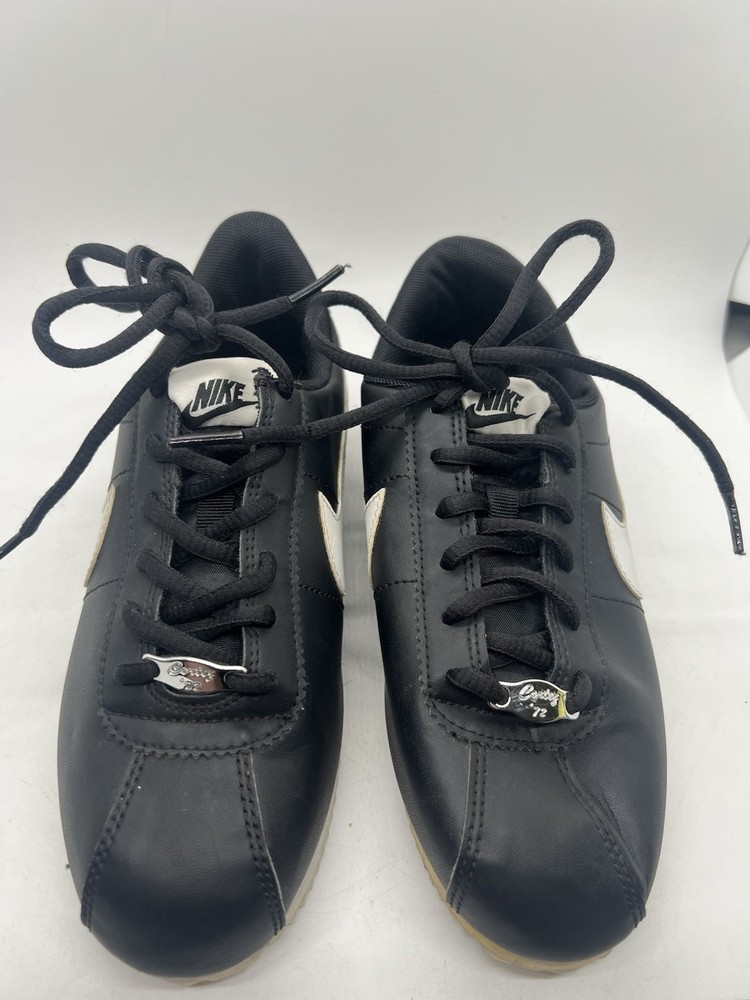 Nike Cortez Basic SL Athletic Shoes – Kid’s Size 4Y GS – Low Black – 904764 001
