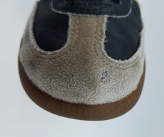 Adidas Samba OG Junior Kid’s Size 10K Soccer Shoes Black White Beige *See desc