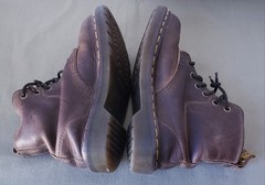 Vintage Doc Martens Combat Boots Size 1 (UK Marked) /US 1.5 MADE IN ENGLAND