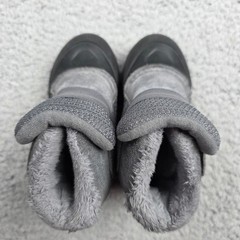The North Face Alpenglow Snow Boots Toddler 7 Gray Waterproof Insulated 200 Gram