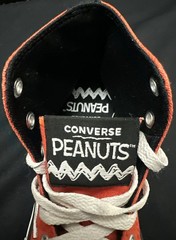PEANUTS Converse Chuck Taylor Kids All Star Hi Tops Charlie Brown Youth sz 2