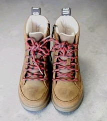 UGG Kids‘ Robley Waterproof Ankle Boot Brown Suede Hiking Camping! 13 Excellent
