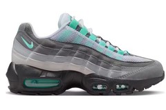 Air Max 95 GS White/Hyper Turquoise Iron Grey