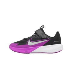 Nike Sonic Fly PS Black Metallic Silver Purple Kids Preschool Running FZ0016-004