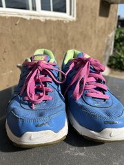 Nike Revolution 2 Unisex Kids Athletic Low Top Sneaker Lace Up Blue Pink Green