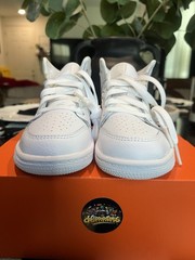 Jordan Air Jordan 1 Mid Leather Mid-Top Sneakers White US 12C DQ8423-146
