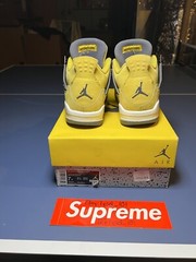 Pre-Owned – Size 7y – Nike Air Jordan 4 Retro – Lightning 2021 – 408452-700