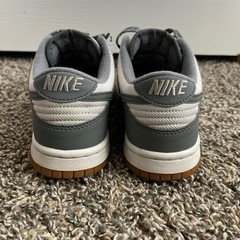 Size 4 (GS) Nike Dunk Low Reflective Grey (youth)