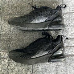Nike Air Max AO2372-006 Black Mesh Lightweight Kids Sneakers US 1.5Y EU 33