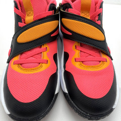 Nike Team Hustle D11 ‚Black Hot Punch‘ (GS) Size 4Y US Big Kids Basketball Shoes