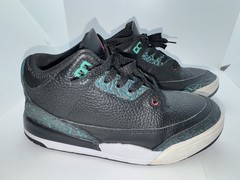 Size 3Y (PS) – Jordan 3 Retro Moto SE -Turquoise Nike Sneakers Shoes Kids 👟👟