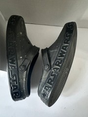Star Wars Crocs Classic Clogs M6 W8 Black Galaxy Raised Logo Limited Edition