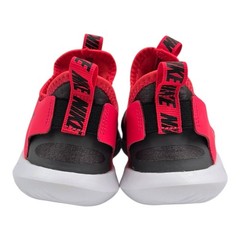 New NIKE FLEXRUNNER AT4663-200 Dark Grey and Red Shoes Youth Size 1