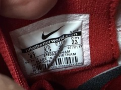 Nike Air DT Max 96 Varsity Red White Black Veer Force Dunk GS 616502-600 Size 4Y