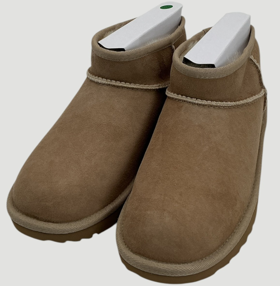 UGG Classic Ultra Mini Kid’s Size 5 Sand Boots