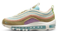 Nike Air Max 97 SE Copa Wheat Grass GS Size 5Y Sail Madder Root DQ4126 400