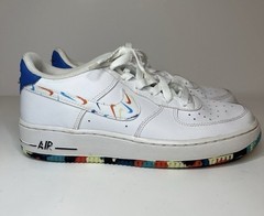Nike „Air Force 1 Low Multicolor Swooshes“ DM7597-100 Size 6Y