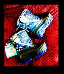 Members Mark Kids LightUp Insulated Snow Boots size 11/12(7.5″X3.5″)coldrate-10°