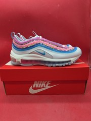 Big Kid’s Nike Air Max 97 SE White/Blue Lightning (DV7550 100) Youth Size 4.5