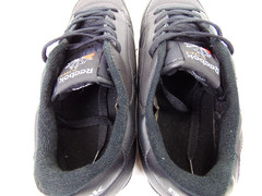 Reebok Classic Black Leather Sneakers Youth Kids Shoes Size 5.5 M, Lace Up