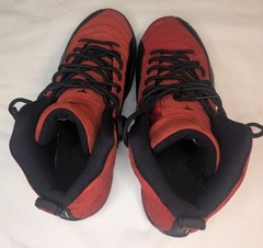 Air Jordan 12 Retro GS Reverse Flu Game Sneakers Size 7Y(Women’s 8.5) 153265-602